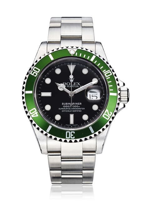 rolex green anniversary submariner